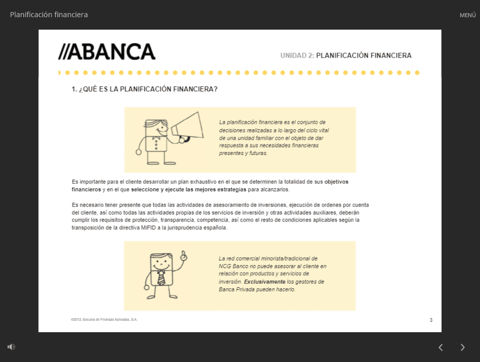 Demo curso rapid learnig - tipo estándar - Ejemplo 2